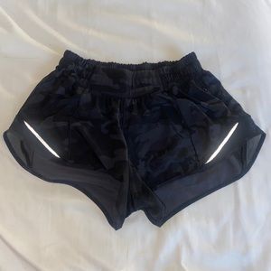 Camo Lululemon Hotty Hot Shorts